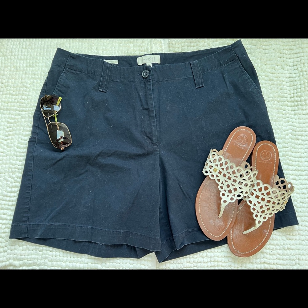 Talbots Navy Shorts